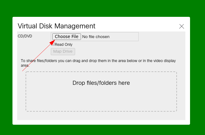 Mount ISO - Dedicated server